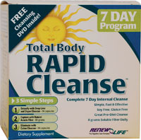 Renew Life Total Body Rapid Cleanse 7 Day Program